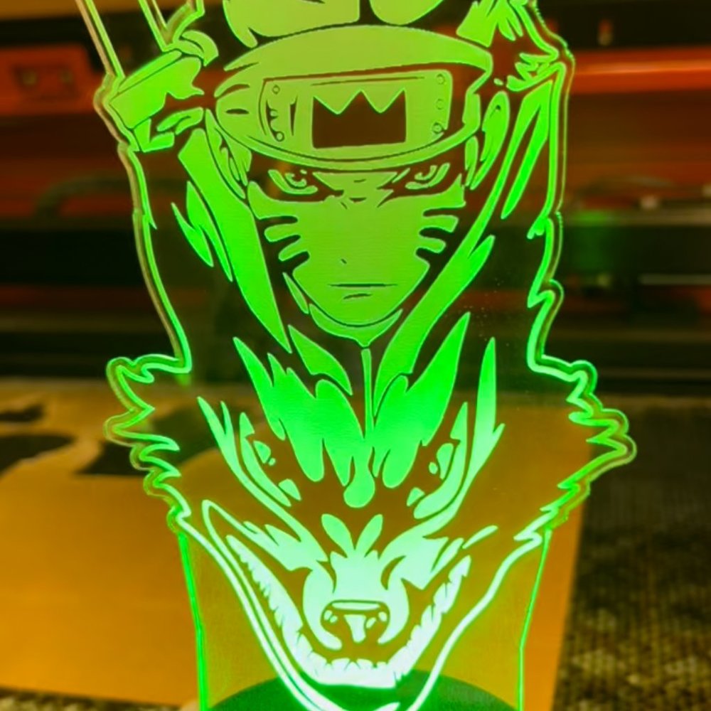 Naruto / 9 Tail Fox - Night Light